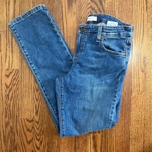 Levi's Mid Rise Skinny Medium Wash Blue Denim Jeans Size 10S